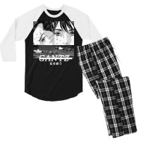 Gantz ''rescue'' V1 Manga Men's 3/4 Sleeve Pajama Set | Artistshot