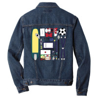 Detective Conan Gadgets Men Denim Jacket | Artistshot