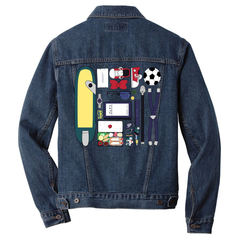 Detective Conan Gadgets Men Denim Jacket by yajapitsop | Artistshot