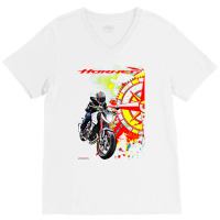 Copy Of Hornet Cb 750 Supernaked V-neck Tee | Artistshot