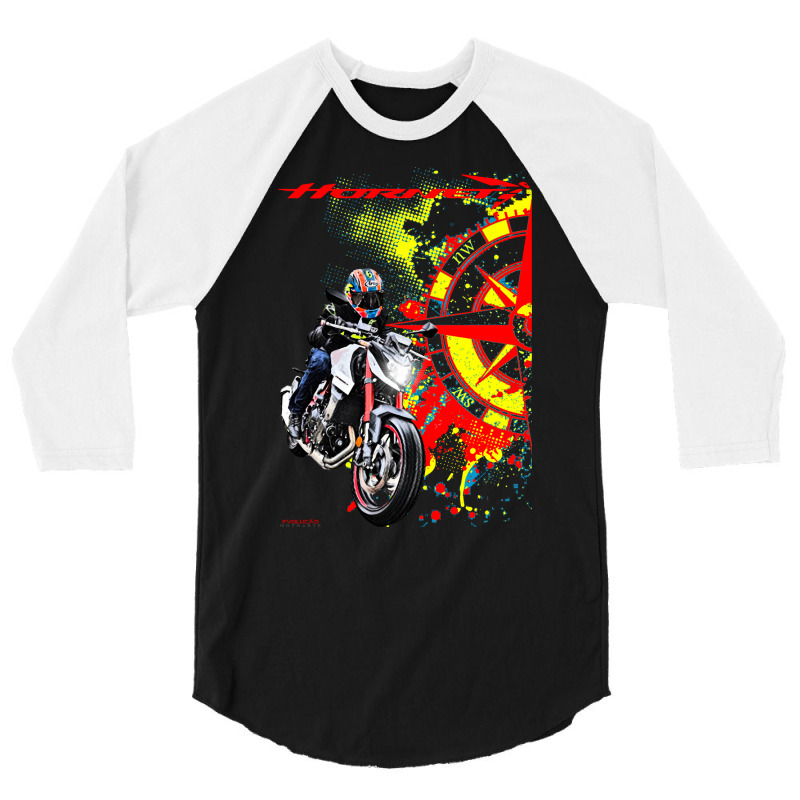 Copy Of Hornet Cb 750 Supernaked 3/4 Sleeve Shirt | Artistshot