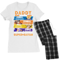 Dragonball Daddy You Are My Favorite Super Anime Saiyan Funny Women's Pajamas Set | Artistshot