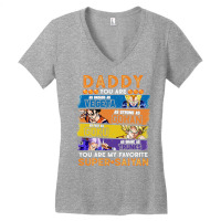 Dragonball Daddy You Are My Favorite Super Anime Saiyan Funny Women's V-neck T-shirt | Artistshot