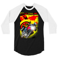 Copy Of Nc750x  2023 World Map 3/4 Sleeve Shirt | Artistshot