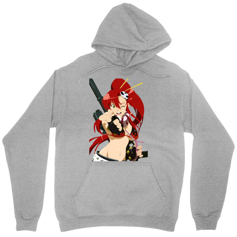 Gurren Lagann   Yoko Littner Unisex Hoodie by libelsrandowl | Artistshot