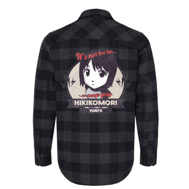 Hikikomori Motivation Flannel Shirt | Artistshot