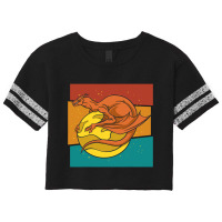 Vintage Fantasy Galaxy Dragon Planet Scorecard Crop Tee | Artistshot