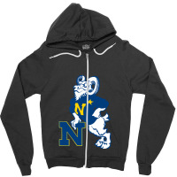 Navy Midshipmen Zipper Hoodie | Artistshot