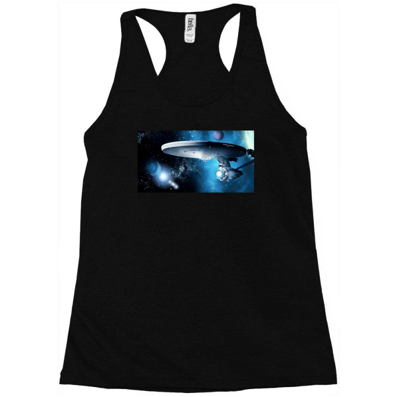 Enterprise A Where Silence Has Lease Racerback Tank by GuadalupeDorothy | Artistshot