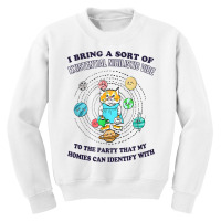 I Bring A Sort Of Existential Nihilistic Vibe To Party Cat T Shirt Youth Sweatshirt | Artistshot