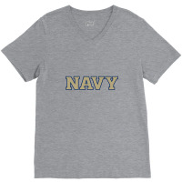 Navy Midshipmen V-neck Tee | Artistshot