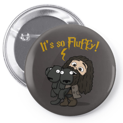 Its So Fluffy! Pin-back Button Designed By Raffiti