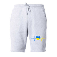 Heartbeat Fleece Short | Artistshot