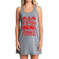 Funny Eating Tacos Shrinks Clothes Taco Tank Dress | Artistshot