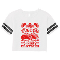 Funny Eating Tacos Shrinks Clothes Taco Scorecard Crop Tee | Artistshot