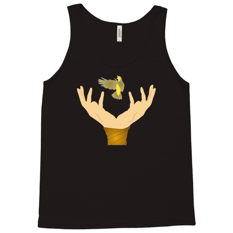 Imagine Hand Bird 1 Tank Top by RoselleLaroque | Artistshot