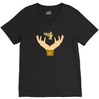 Imagine Hand Bird 1 V-neck Tee | Artistshot