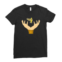 Imagine Hand Bird 1 Ladies Fitted T-shirt | Artistshot