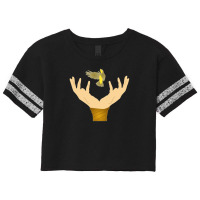 Imagine Hand Bird 1 Scorecard Crop Tee | Artistshot