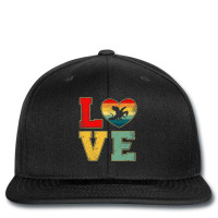 Vintage Love Dragon Retro 70s 80s Heart Farm Animals Printed Hat | Artistshot