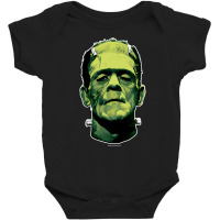 Limited Edition The Monster (classic Greens Version) Baby Bodysuit | Artistshot