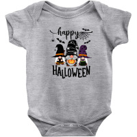 Gnomes Halloween Witch Garden Gnomes Happy Halloween Baby Bodysuit | Artistshot