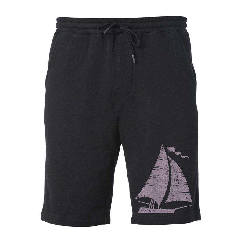 Sailing Sailboat Sailor Yacht Sailing Yacht Motif T Shirt Fleece Short | Artistshot