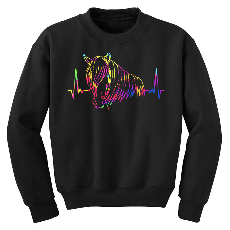 Haflinger Horse T  Shirt Colorful Haflinger Horse Gift Idea T  Shirt Youth Sweatshirt | Artistshot