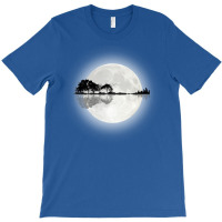 Moonlight Nature Guitar T-shirt | Artistshot