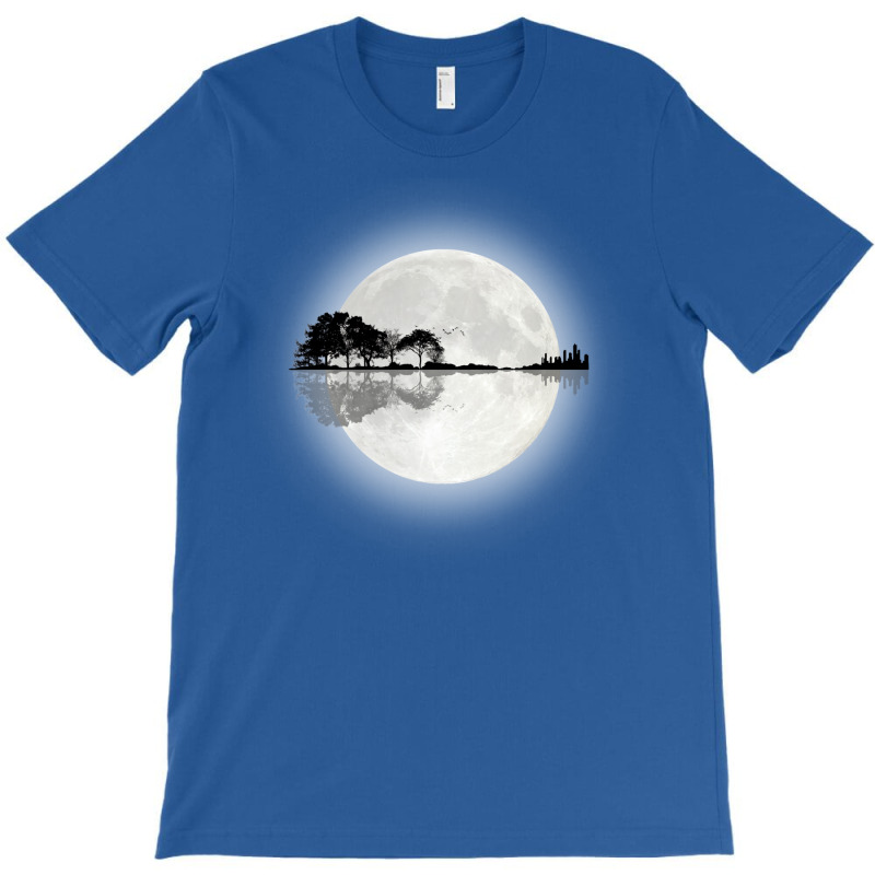 Moonlight Nature Guitar T-Shirt by tpimpflocke5 | Artistshot