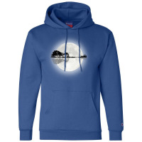 Moonlight Nature Guitar Champion Hoodie | Artistshot