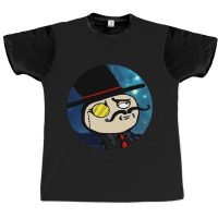 Monocle Guy Graphic T-shirt | Artistshot