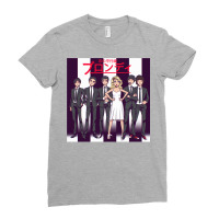 Parallel Anime Ladies Fitted T-shirt | Artistshot