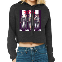 Parallel Anime Cropped Hoodie | Artistshot