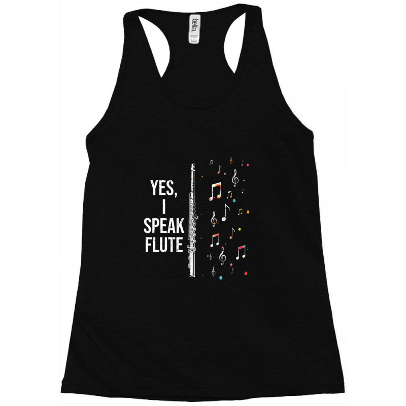 Classical Music Flutist Musical Instrument Flute Racerback Tank by TawnyaSueEmerson | Artistshot