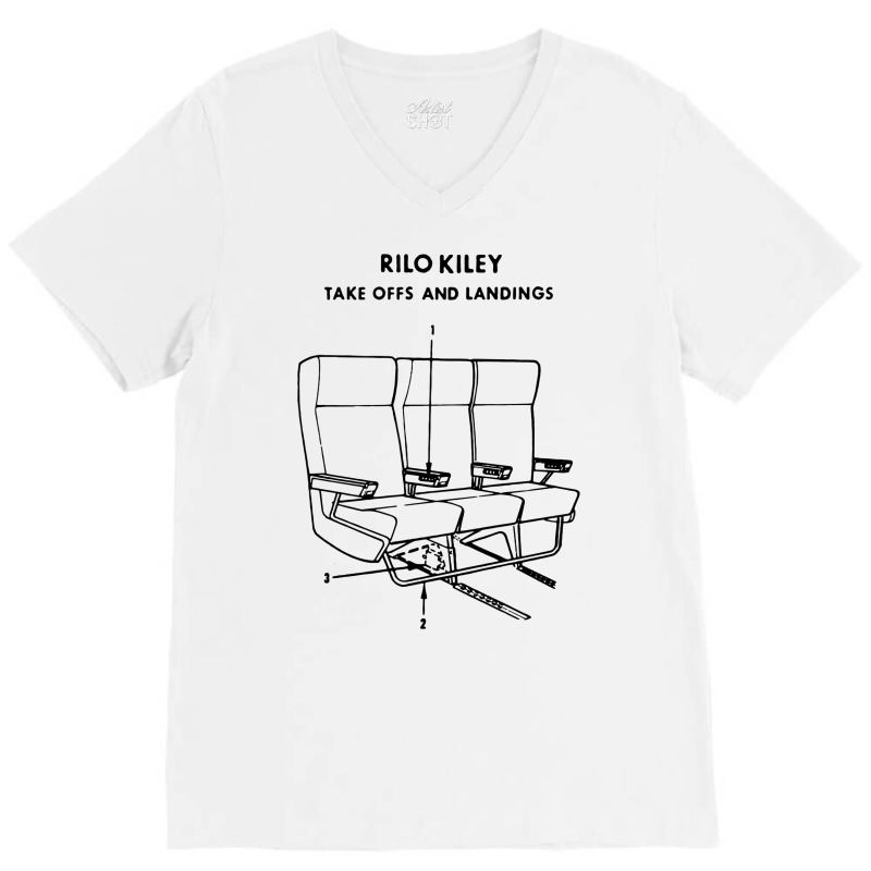 Rilo Kiley 1 V-Neck Tee by tpimpflocke5 | Artistshot