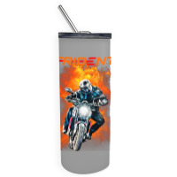 Trident 660 Fire Rider Skinny Tumbler | Artistshot