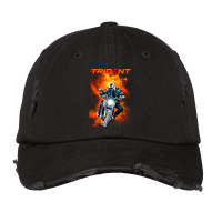 Trident 660 Fire Rider Vintage Cap | Artistshot