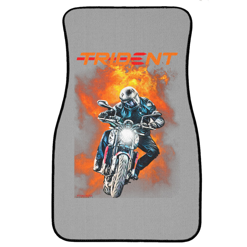 Trident 660 Fire Rider Front Car Mat | Artistshot