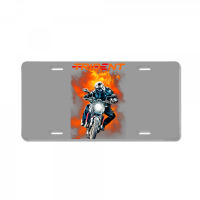 Trident 660 Fire Rider License Plate | Artistshot