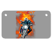 Trident 660 Fire Rider Motorcycle License Plate | Artistshot