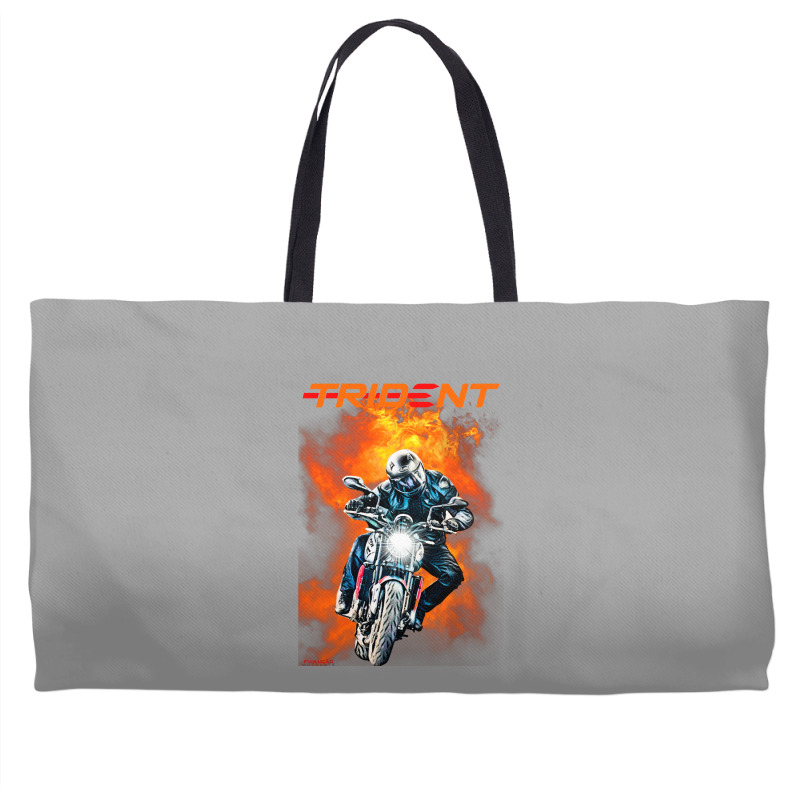 Trident 660 Fire Rider Weekender Totes | Artistshot