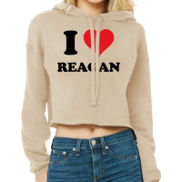 I Heart Reagan First Name I Love Personalized Stuff T Shirt Cropped Hoodie | Artistshot