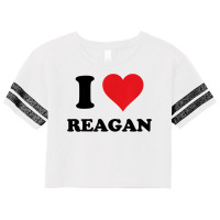 I Heart Reagan First Name I Love Personalized Stuff T Shirt Scorecard Crop Tee | Artistshot