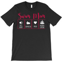 Womens Swim Mom Contents Funny Swimming Mum Swimmer Mother's Day T Shi T-shirt | Artistshot