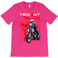 Trident Skull Red 660 T-shirt | Artistshot