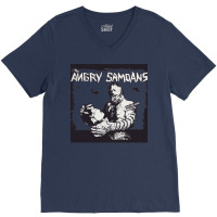 The Angry Samoans V-neck Tee | Artistshot