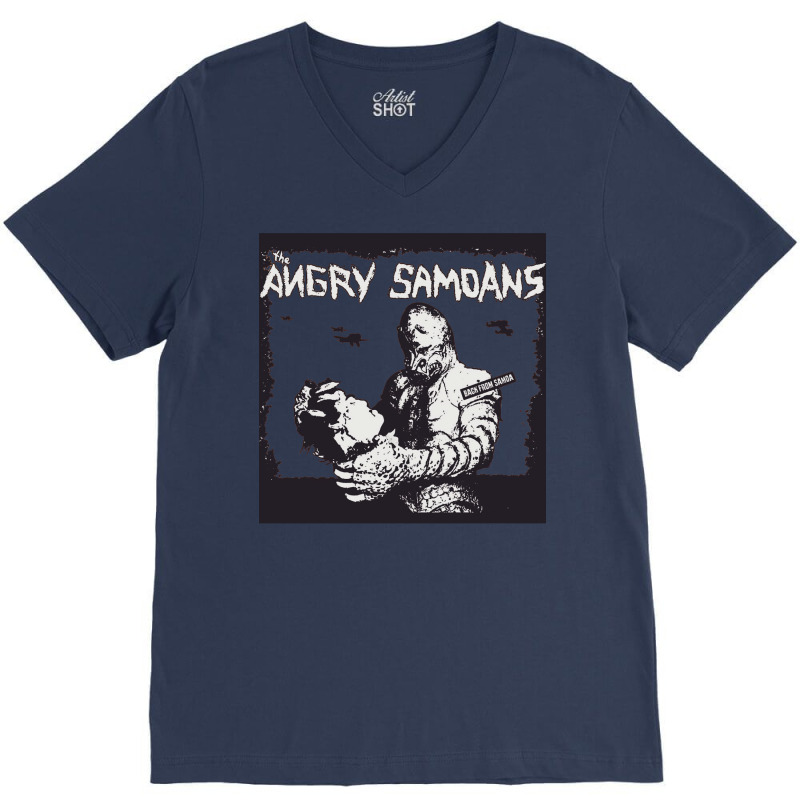 The Angry Samoans V-Neck Tee by tpimpflocke5 | Artistshot