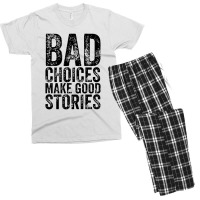 Bad Decision Men's T-shirt Pajama Set | Artistshot