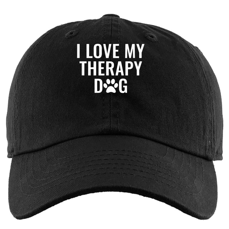 I Love My Therapy Dog T Shirt Kids Cap by corrinwpxbilal | Artistshot